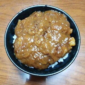 鶏肉カレー丼